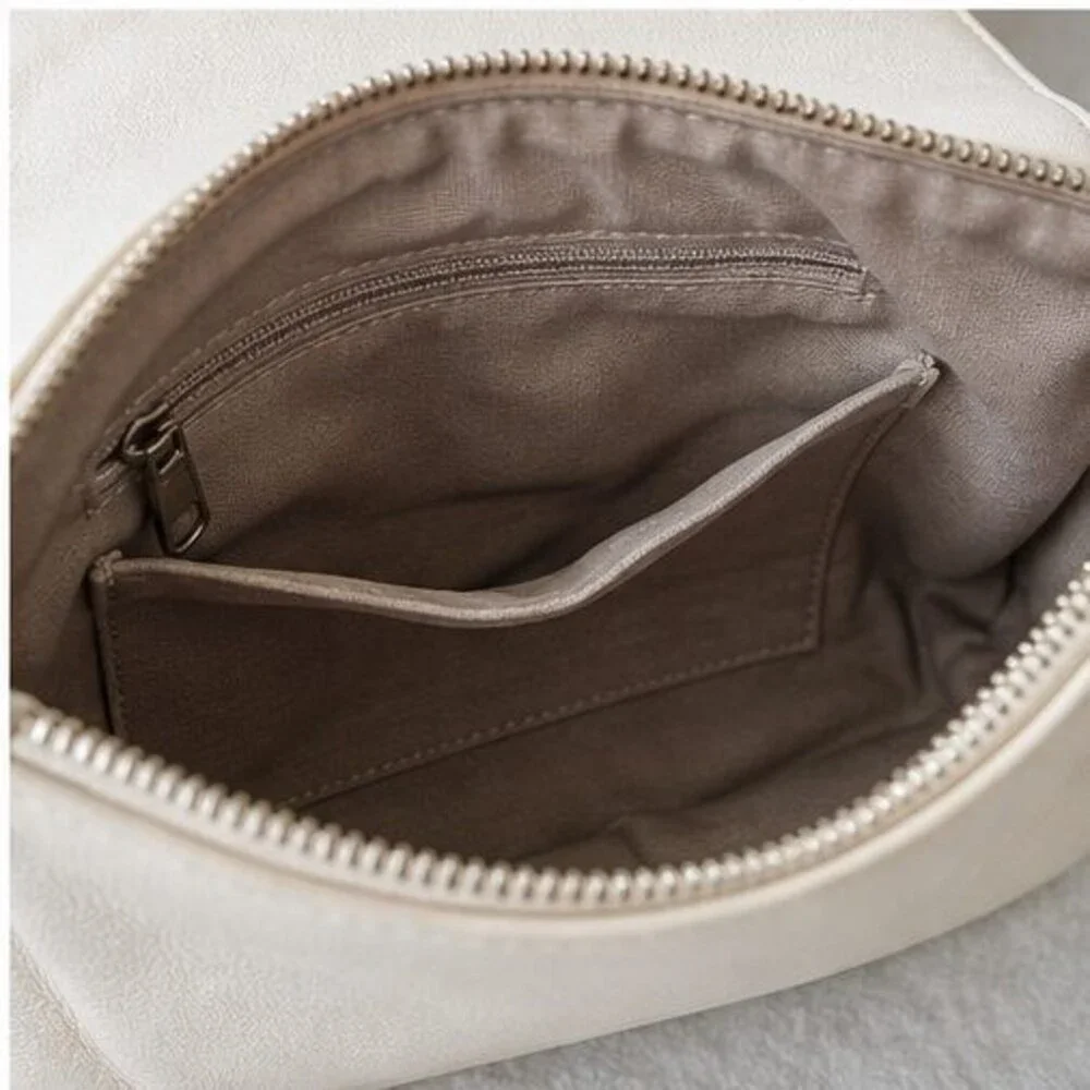 Stone Nylon Crossbody Bag
